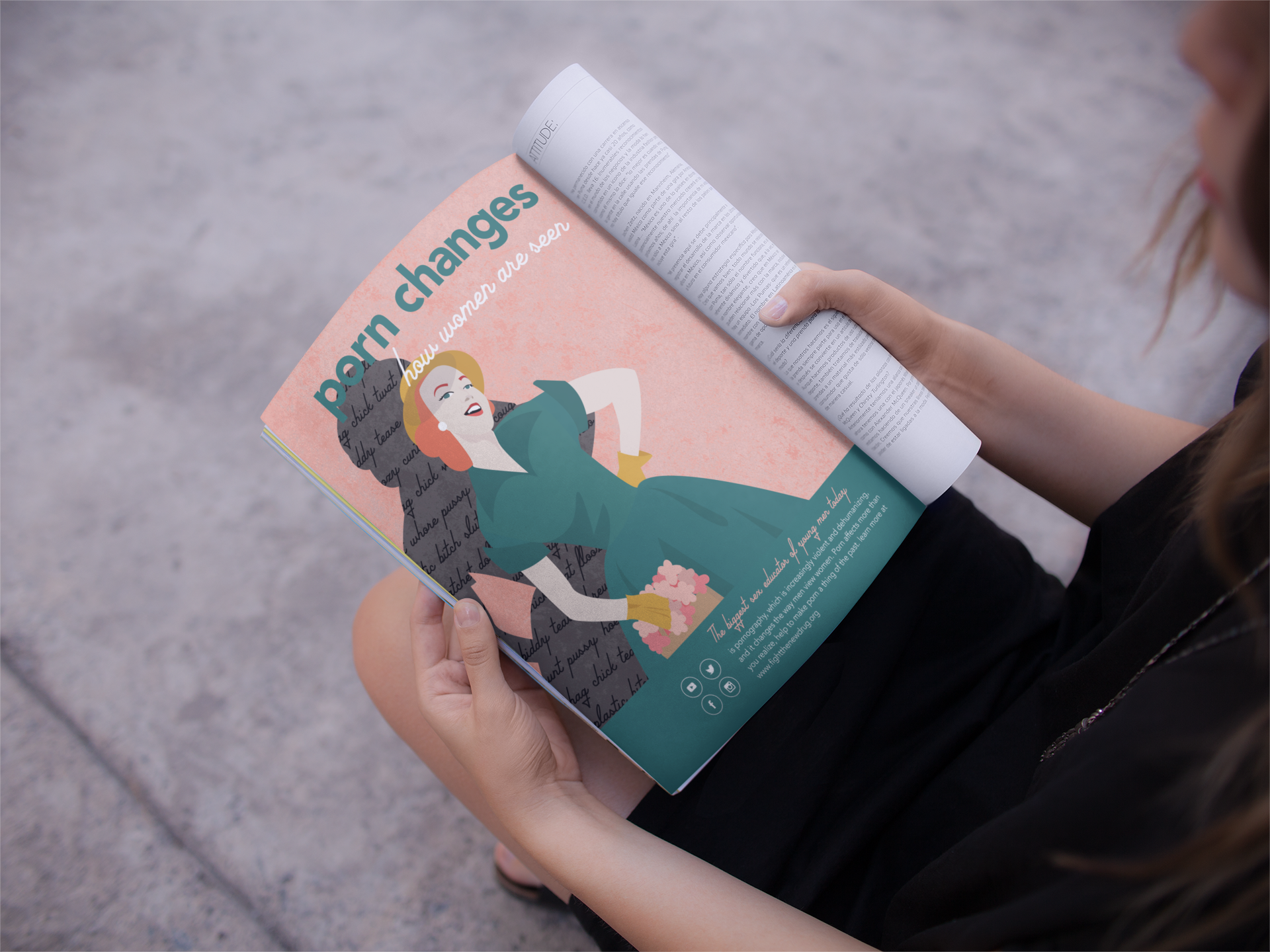 woman-reading-a-magazine-template-while-in-the-street-a14400.png